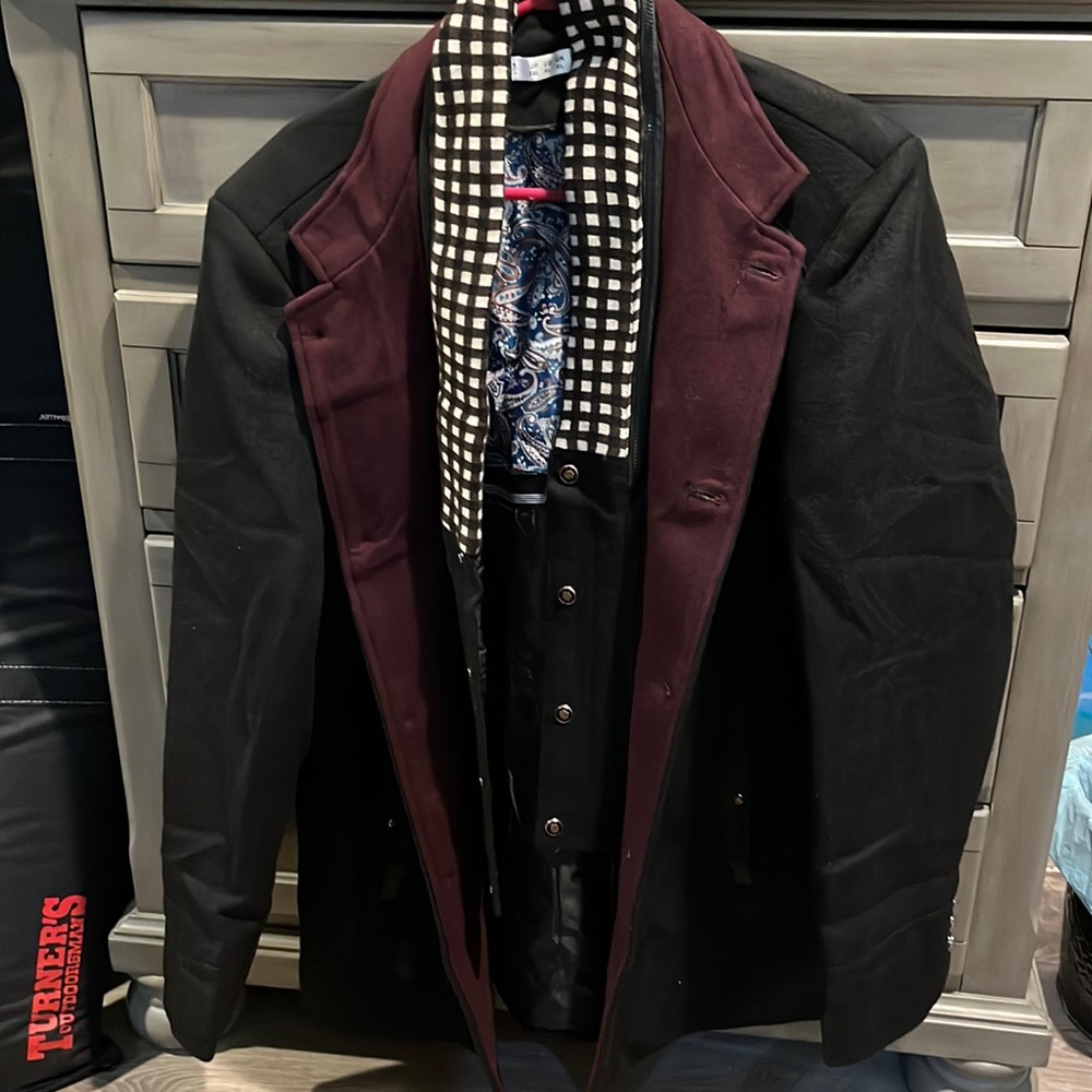 New men’s wool Jacket, new, never worn,